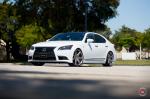 Lexus LS460 on Vossen Wheels (CG-207) 2017 года